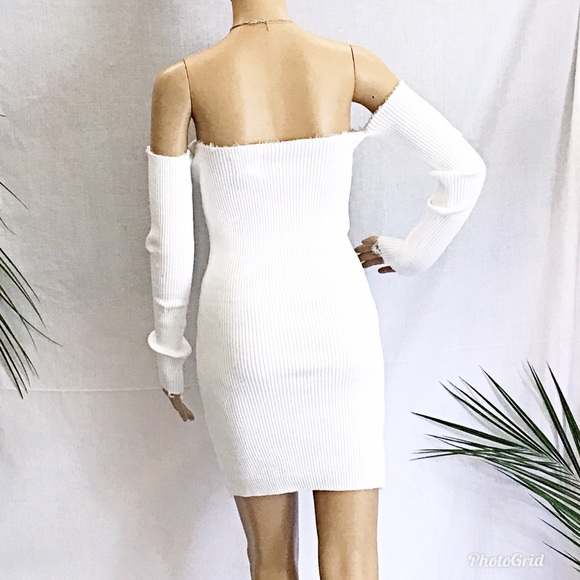 🔥Sexy BodyCon Ribbed Dress🔥 - Picture 3 of 3